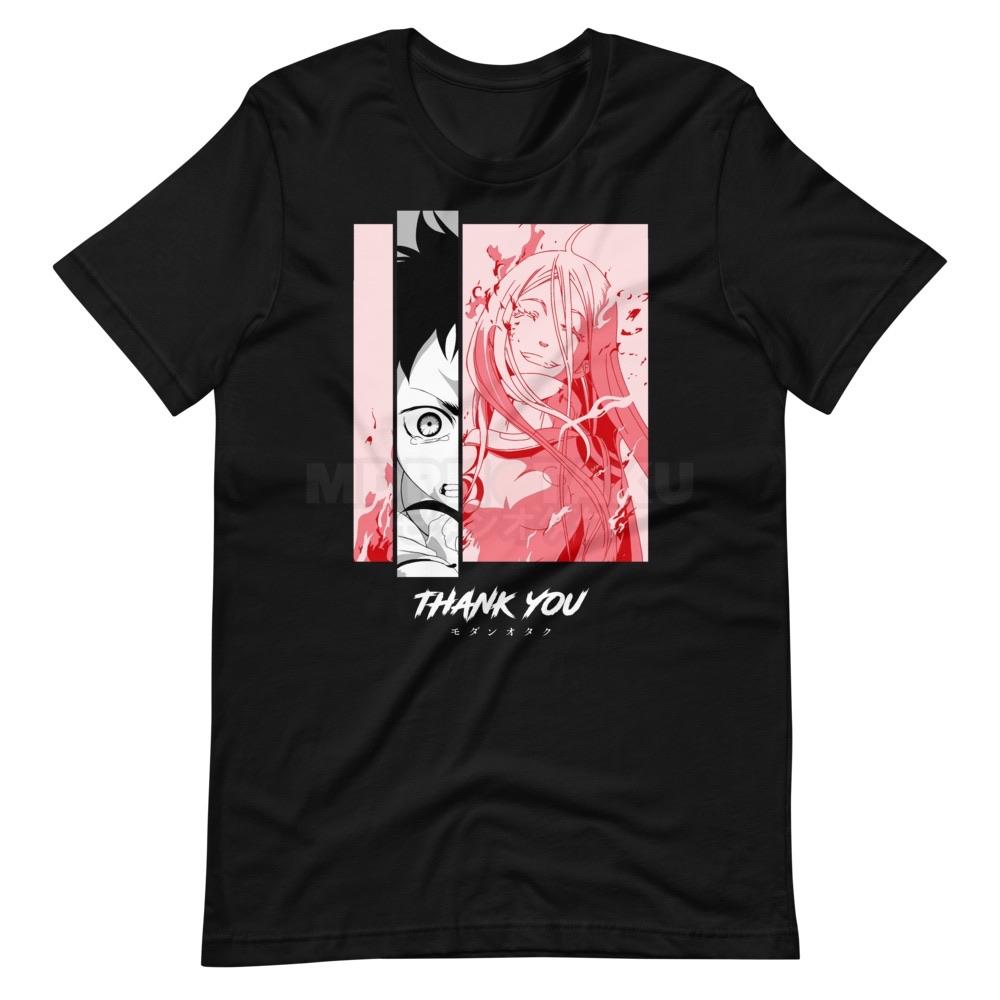 Thank You Ganta V2 Tee - Black - MDRN Otaku