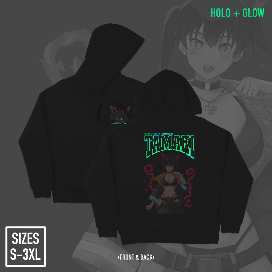 Catgirl| Hoodie - HOLO + GLOW in the Dark