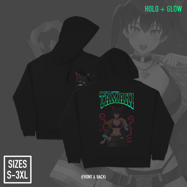 Catgirl| Hoodie - HOLO + GLOW in the Dark