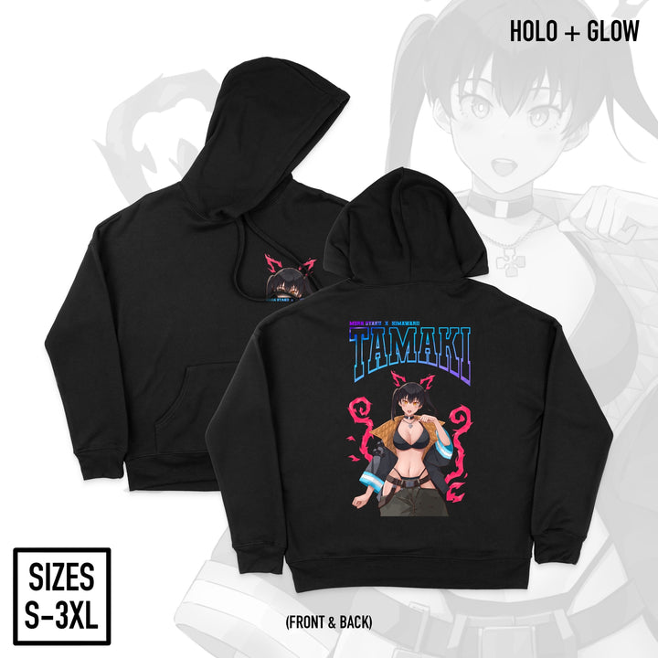 Catgirl| Hoodie - HOLO + GLOW in the Dark
