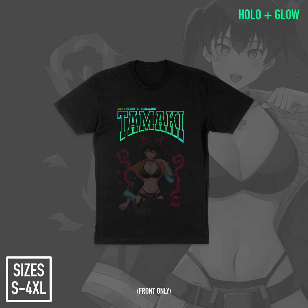 Catgirl | Tee - HOLO + GLOW in the Dark