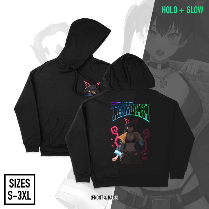 Catgirl| Hoodie - HOLO + GLOW in the Dark