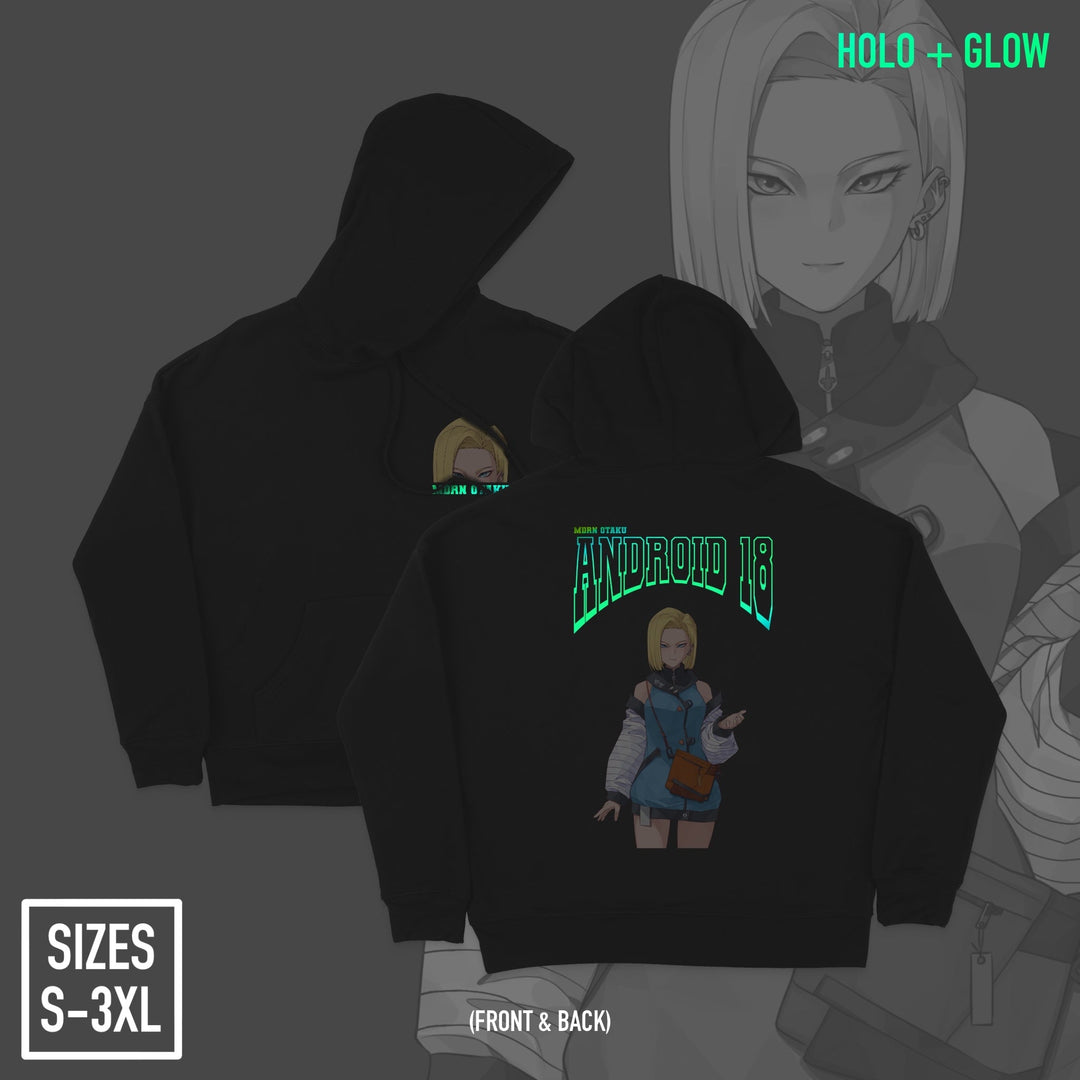 No. 18 | Hoodie - HOLO + GLOW in the Dark