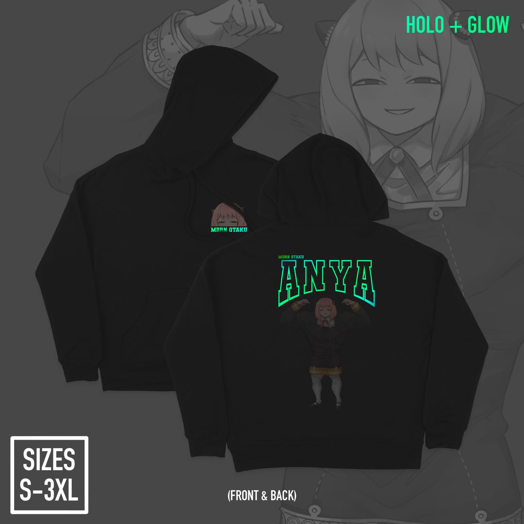 Test Subject "007" | Hoodie - HOLO + GLOW in the Dark