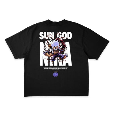 Sun God Nika | Tee - Black