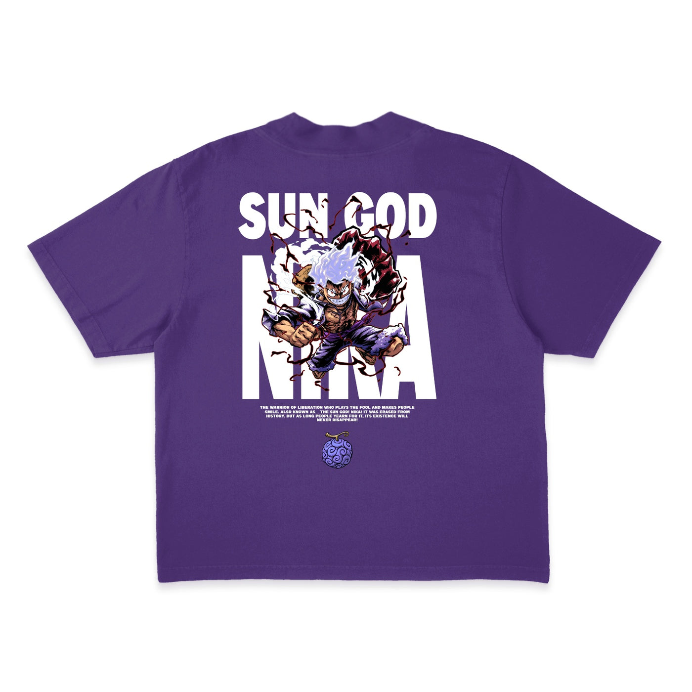 Sun God Nika | Tee - Purple