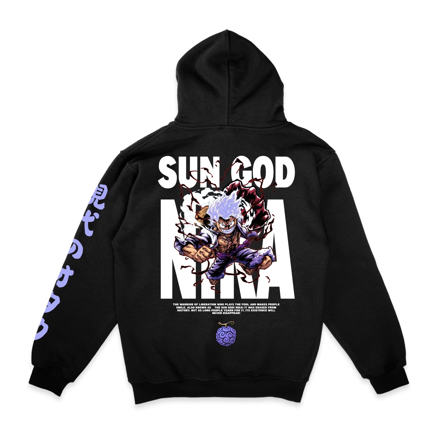 【YOURNUS】Takama Set-up Washing Hoodie Sun God Nika | Hoodie – MDRN OTAKU