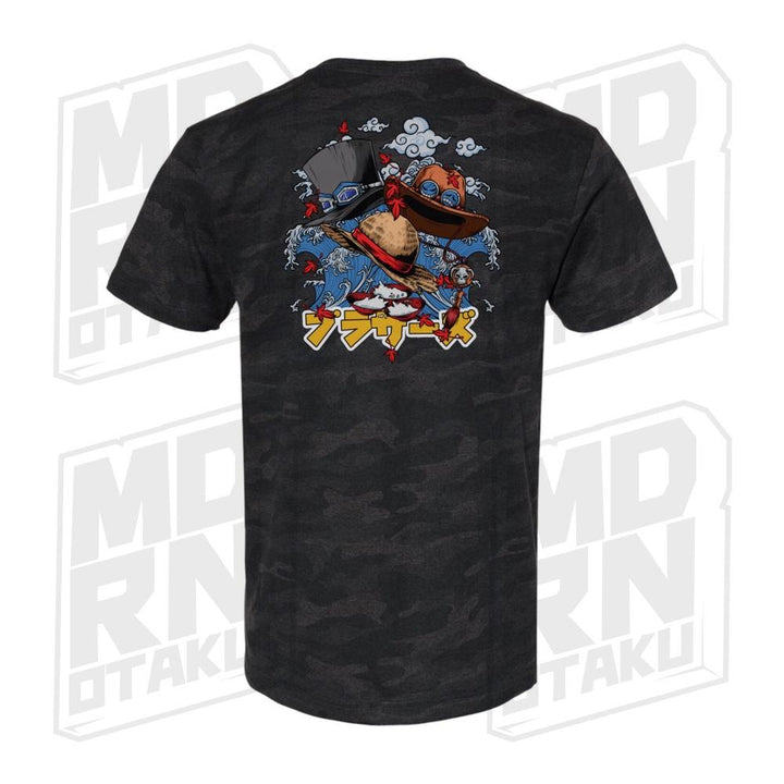 BROTHERS Black Camo Tee - MDRN OTAKU