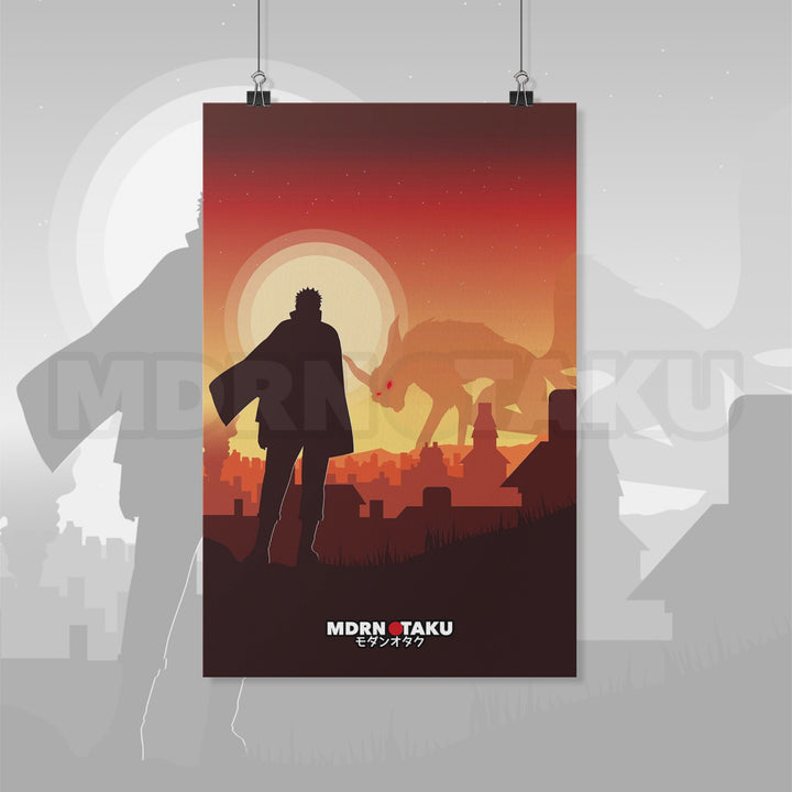 Hero of the Hidden Leaf Past Print - MDRN OTAKU