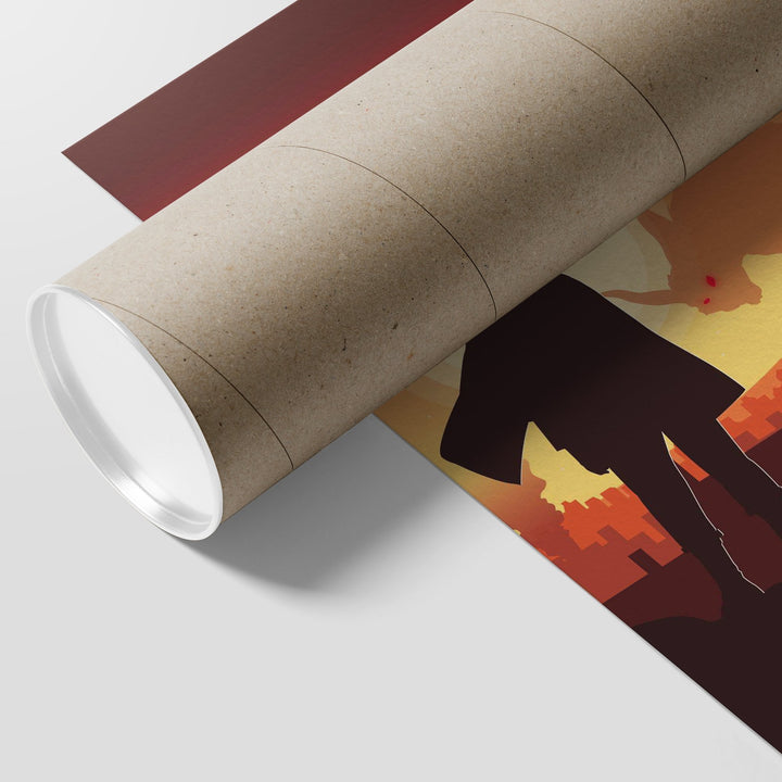 Hero of the Hidden Leaf Past Print - MDRN OTAKU