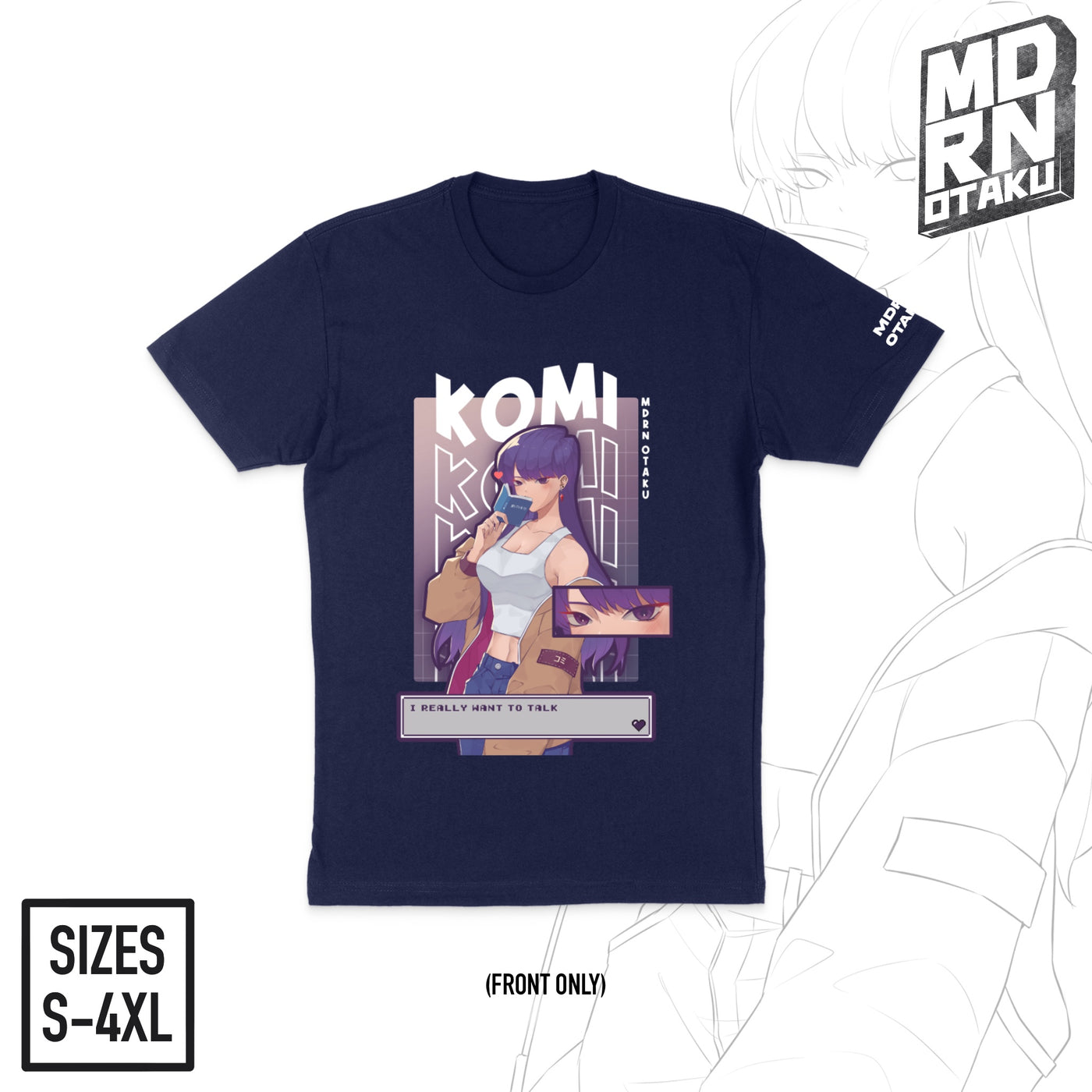 Komi Shirt - Navy