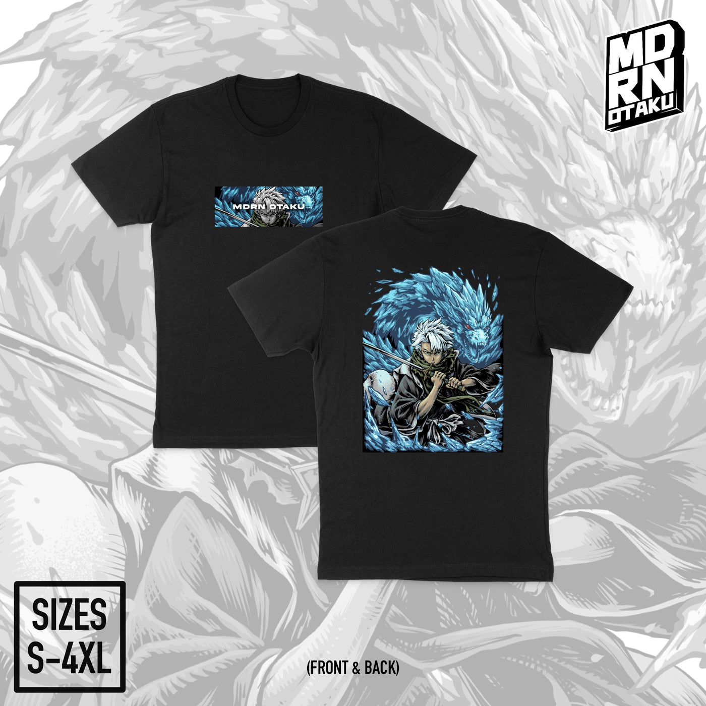 Short Captain Shirt - Black