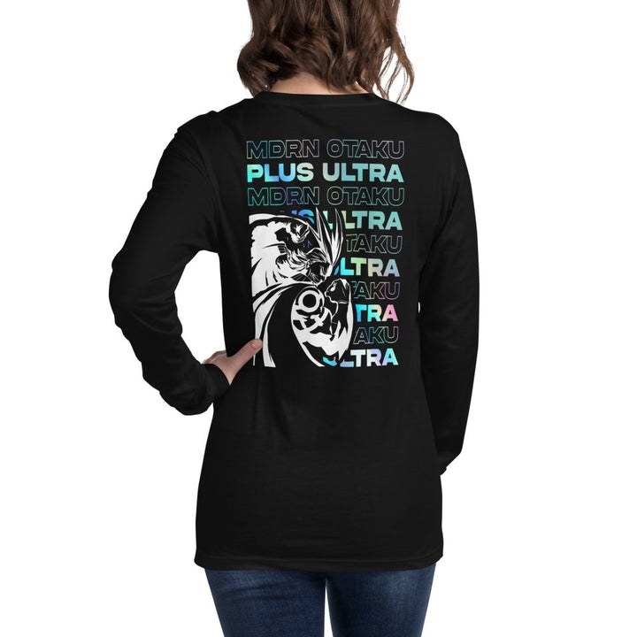 PLUS ULTRA Holo + Glow in the Dark Long Sleeve Tee - MDRN Otaku