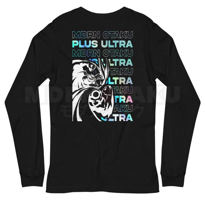 PLUS ULTRA Holo + Glow in the Dark Long Sleeve Tee - MDRN Otaku