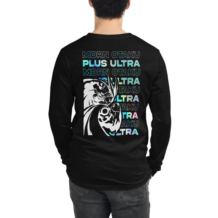 PLUS ULTRA Holo + Glow in the Dark Long Sleeve Tee - MDRN Otaku