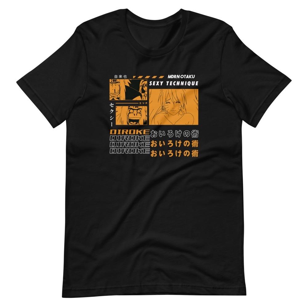 Sexy Jutsu Tee - Orange - MDRN Otaku