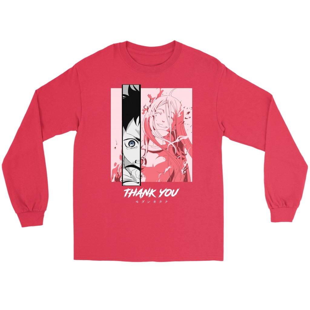 THANK YOU Long Sleeve Tee - MDRN Otaku